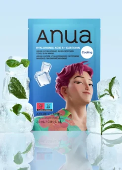 8 Hyaluronic Acid Catechin Cool Slim Mask 24Ml - Anua KPop Demon Hunters