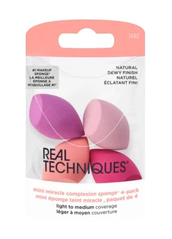 4 Spugnette Mini Viso (Liquidi e Creme)