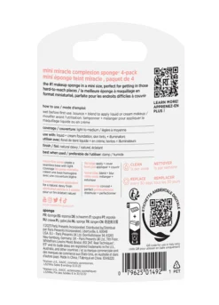 4 Spugnette Mini Viso (Liquidi e Creme)