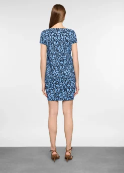 Abito corto in jersey stretch donna