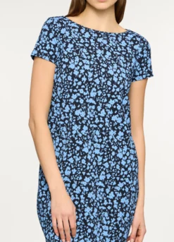 Abito corto in jersey stretch donna