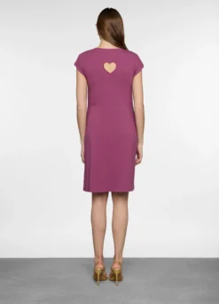 Abito corto in jersey stretch donna
