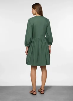 Abito corto in popeline donna