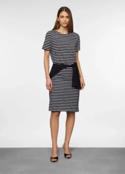 Abito corto in puro cotone donna