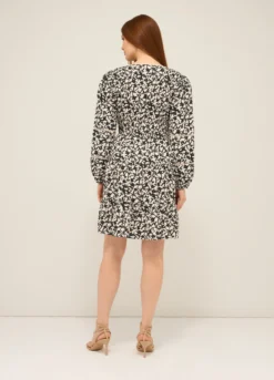 Abito corto in puro cotone donna