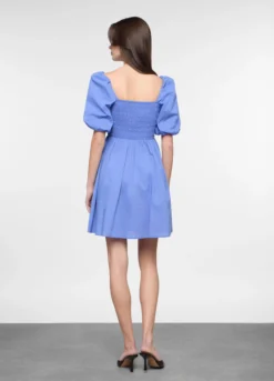 Abito corto in puro cotone donna