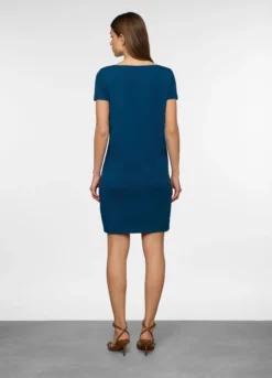Abito corto stretch donna