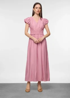 Abito fitted misto viscosa donna