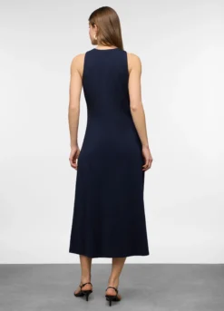 Abito lungo con cut out donna