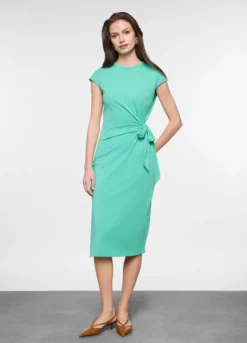 Abito lungo in jersey di puro cotone donna