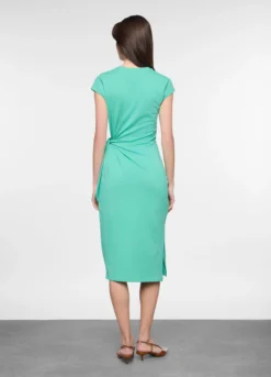 Abito lungo in jersey di puro cotone donna
