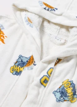 Accappatoio in puro cotone velours bambino