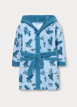Accappatoio in puro cotone velour bambino