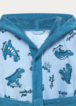 Accappatoio in puro cotone velour bambino