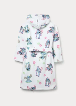 Accappatoio Stitch in puro cotone velour ragazza