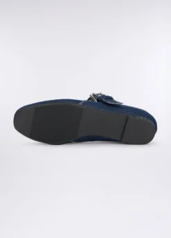 Ballerine effetto denim donna