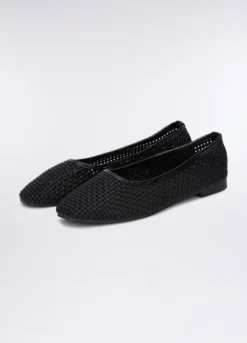 Ballerine intrecciate donna