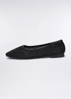 Ballerine intrecciate donna