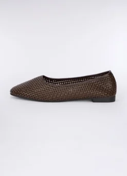 Ballerine intrecciate donna