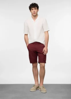 Bermuda cargo in cotone stretch uomo