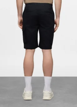 Bermuda cargo in twill di cotone uomo