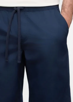 Bermuda chino in popeline misto cotone uomo