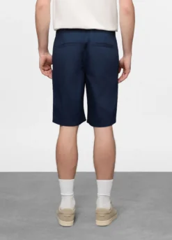 Bermuda chino in popeline misto cotone uomo