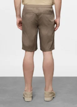 Bermuda chino in popeline misto cotone uomo