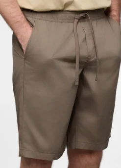 Bermuda chino in popeline misto cotone uomo