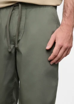 Bermuda chino in popeline misto cotone uomo