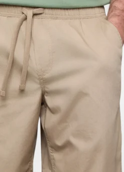 Bermuda chino in popeline misto cotone uomo