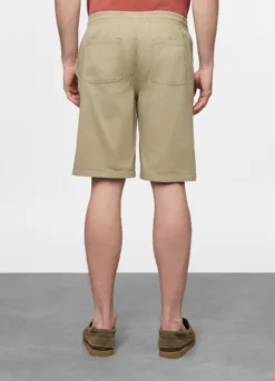 Bermuda chino in twill di cotone uomo