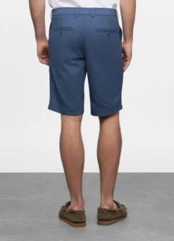 Bermuda chino in twill di cotone uomo