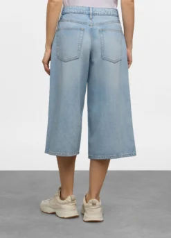 Bermuda Fit Regular in denim donna