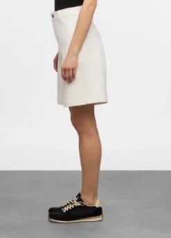 Bermuda Fit Wide con tasche Fatigue in cotone donna