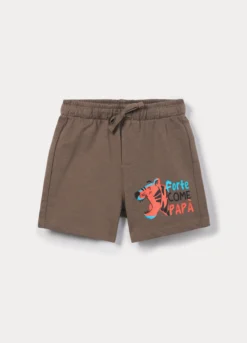 Bermuda in french terry di puro cotone bimbo
