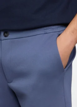 Bermuda in interlock di cotone stretch uomo