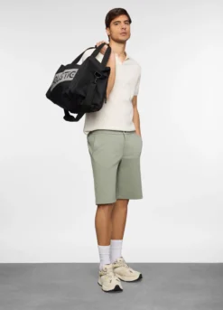 Bermuda in interlock di cotone stretch uomo