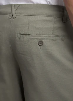 Bermuda in lino e cotone uomo