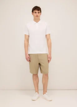 Bermuda in lino e viscosa uomo