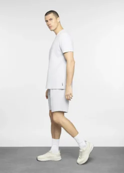 Bermuda in piquet di cotone con coulisse uomo
