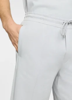 Bermuda in piquet di cotone con coulisse uomo