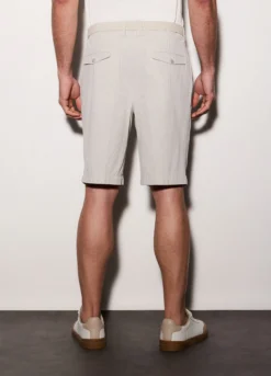 Bermuda in seersucker di cotone uomo