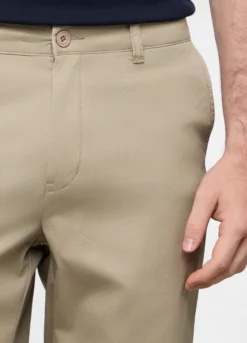 Bermuda in twill di cotone uomo