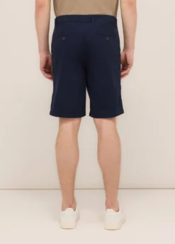 Bermuda in twill di cotone uomo