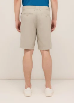 Bermuda in twill di cotone uomo