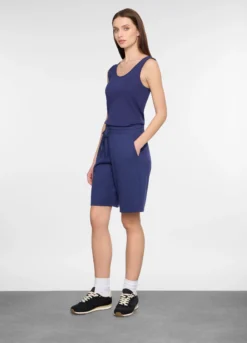 Bermuda regular fit in french terry donna