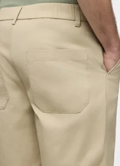 Bermuda relaxed fit in puro cotone uomo