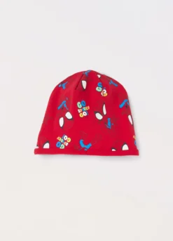 Berrettino Spidey in french terry stretch neonato