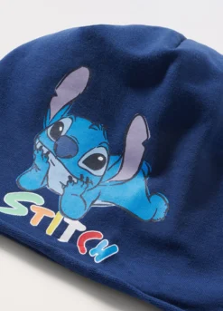 Berrettino Stitch in french terry stretch neonato